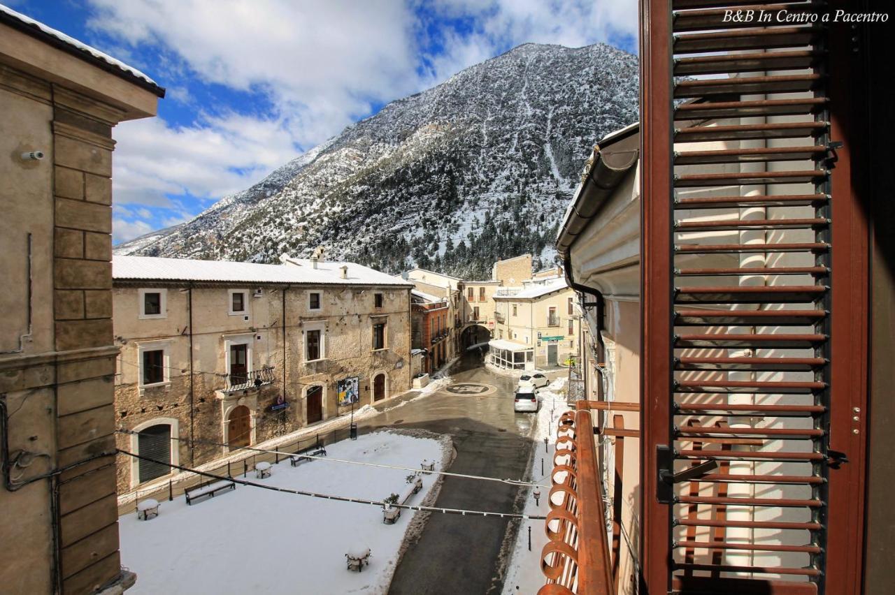 B&B In Centro A Pacentro Kültér fotó