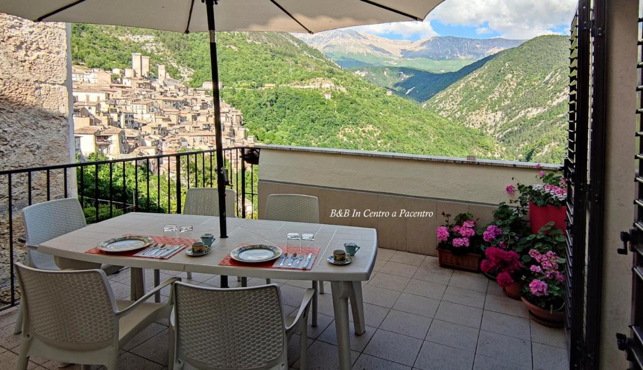 B&B In Centro A Pacentro Kültér fotó