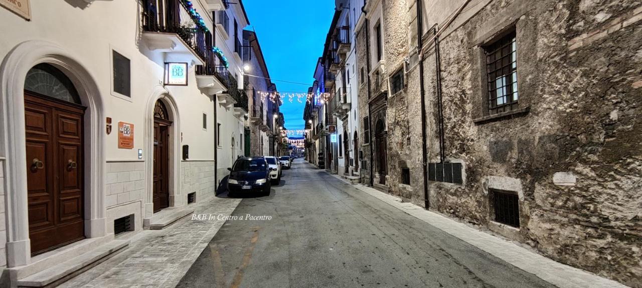 B&B In Centro A Pacentro Kültér fotó