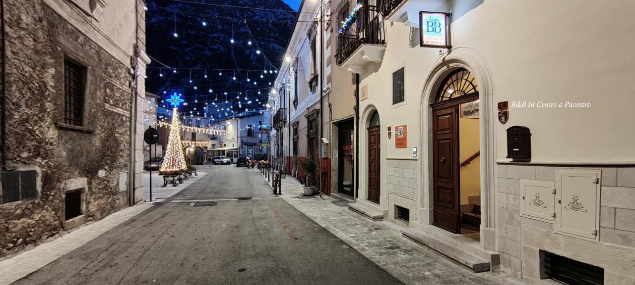 B&B In Centro A Pacentro Kültér fotó